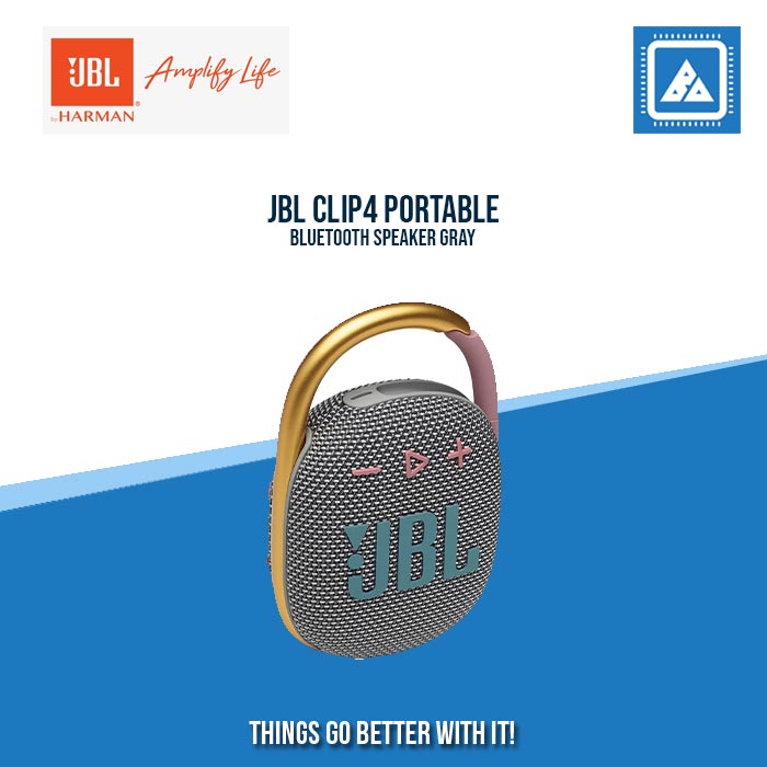 JBL CLIP4 PORTABLE BLUETOOTH SPEAKER (GRAY, ORANGE, RED, TEAL) JBL CLIP4 PORTABLE BLUETOOTH SPEAKER (GRAY, ORANGE, RED, TEAL)